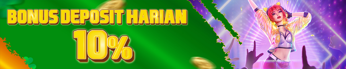 Bonus Deposit Harian 10%